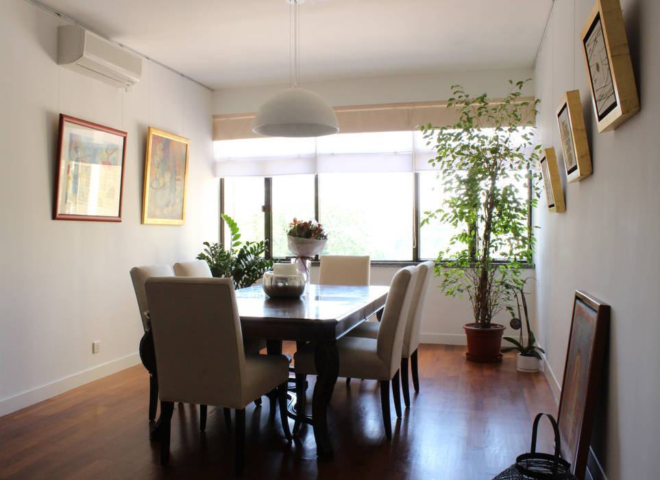 homify Eclectic style dining room Wood Wood effect