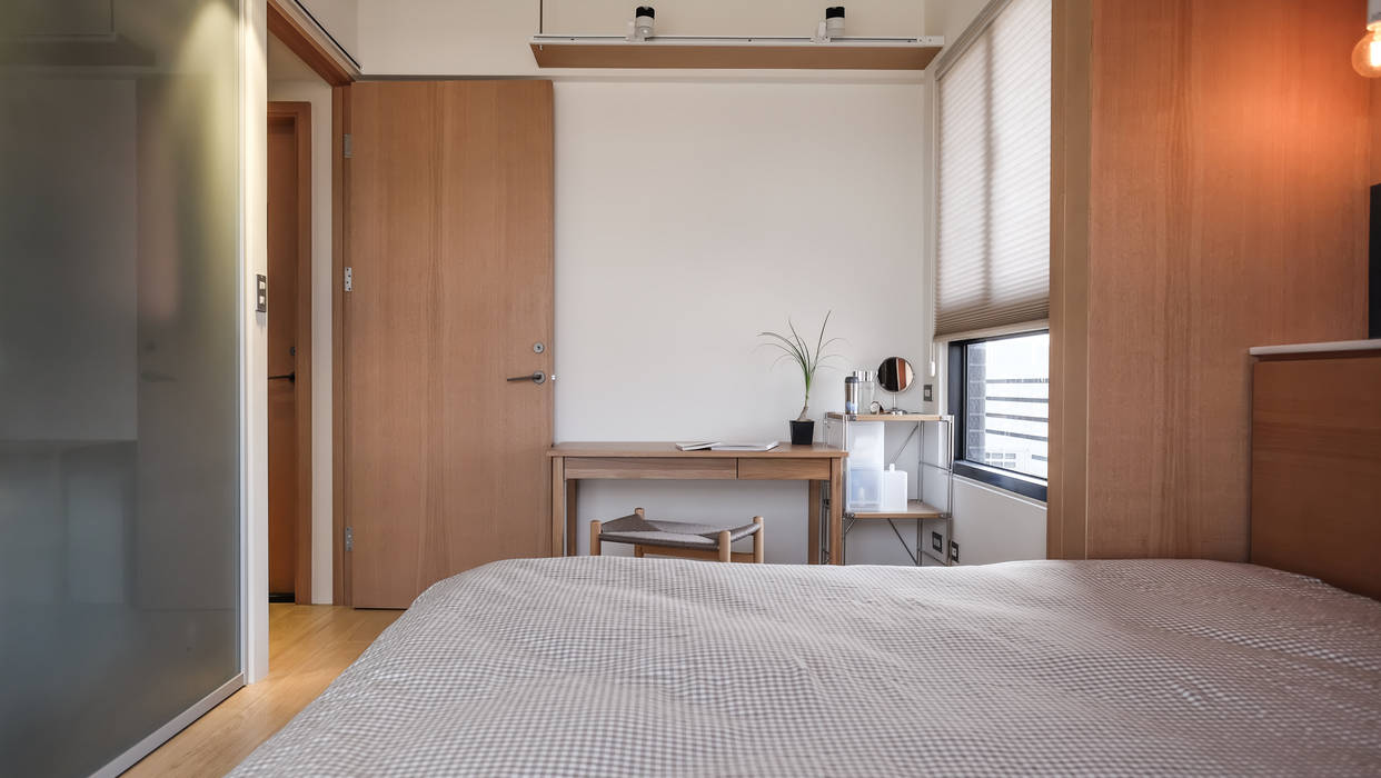 三民T邸, RND Inc. RND Inc. Minimalist bedroom