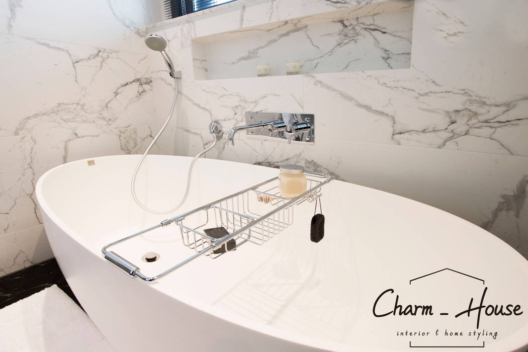 이스트팰리스 55평, CHARM_HOUSE CHARM_HOUSE Modern Bathroom
