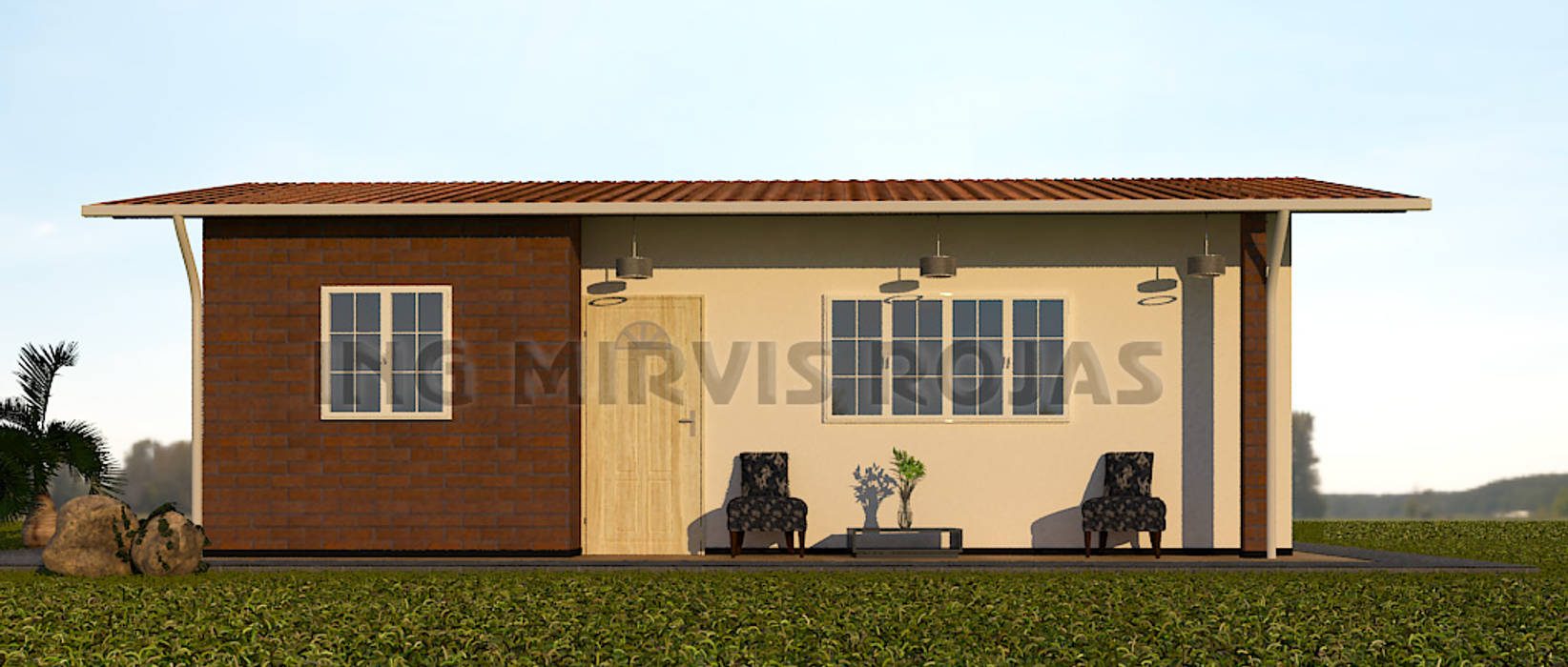 Diseño de vivienda, Arquing3d Arquing3d Classic style houses Bricks