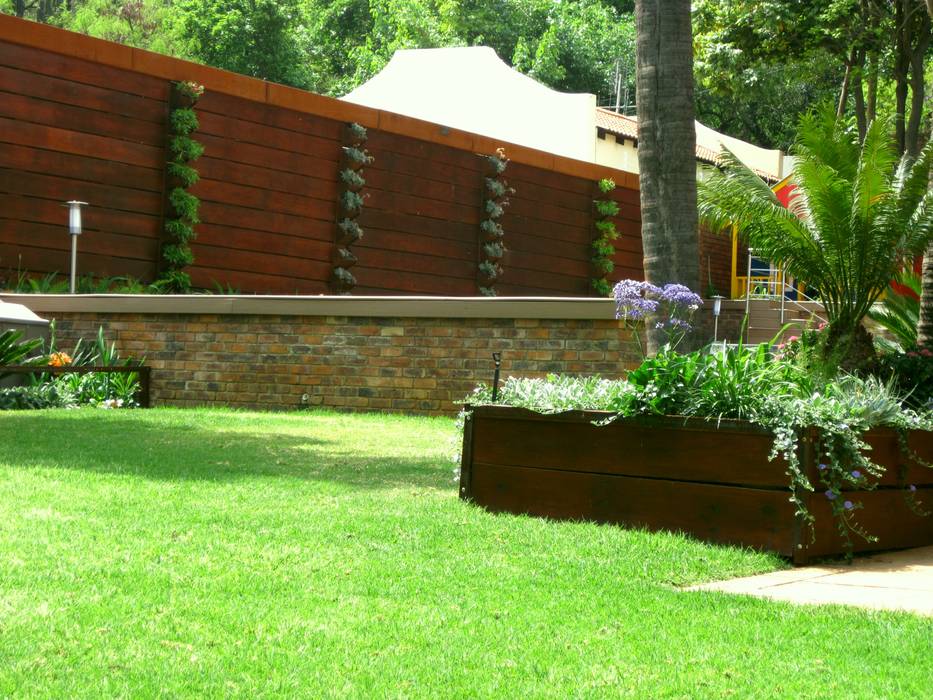 Large Family Garden Young Landscape Design Studio Modern Garden