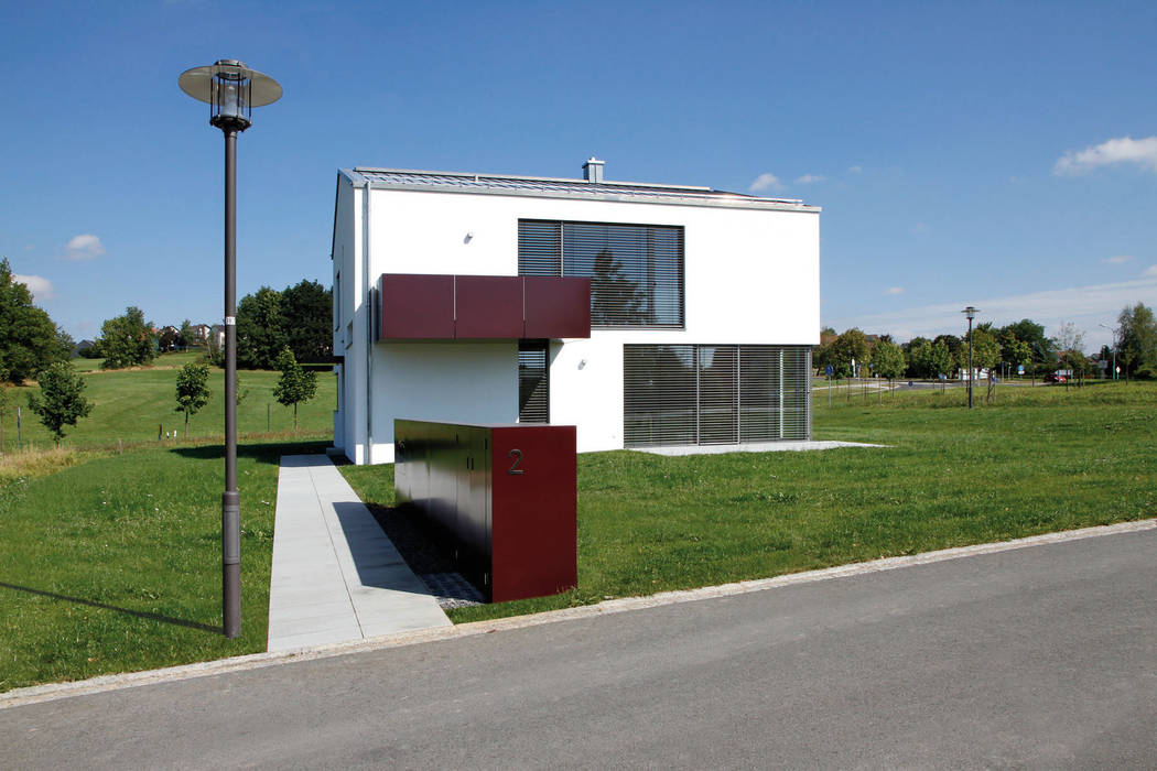 Zweifamilienwohnhaus Hoffeld, Fichtner Gruber Architekten PartG mbB Fichtner Gruber Architekten PartG mbB Modern houses