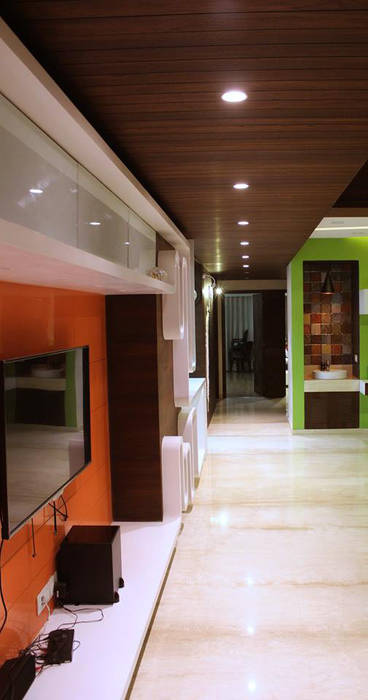 Interiors, Galaxy infra interior design consultants pvt.ltd Galaxy infra interior design consultants pvt.ltd Modern living room