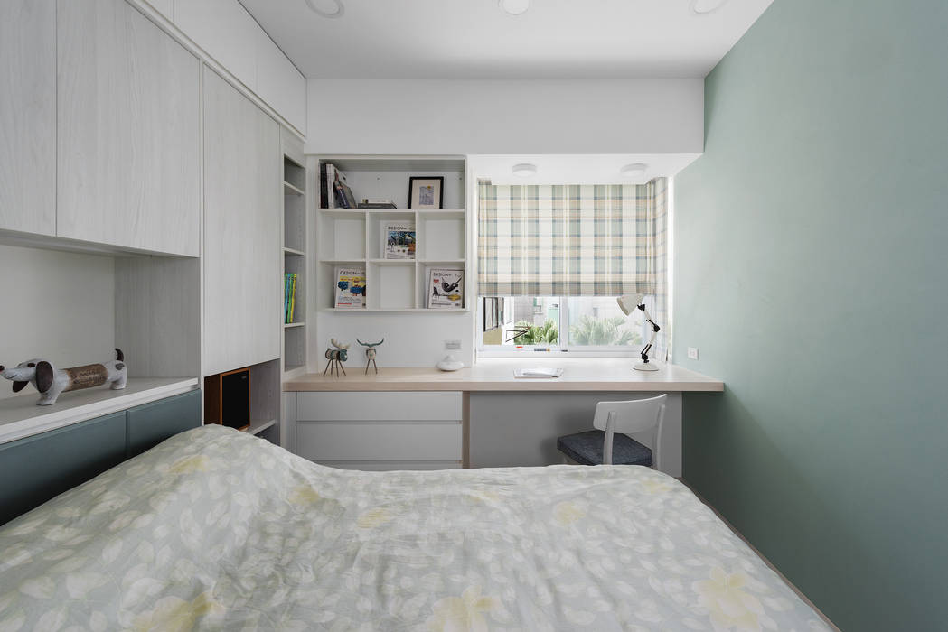 家, 倍果設計有限公司 倍果設計有限公司 Scandinavian style bedroom