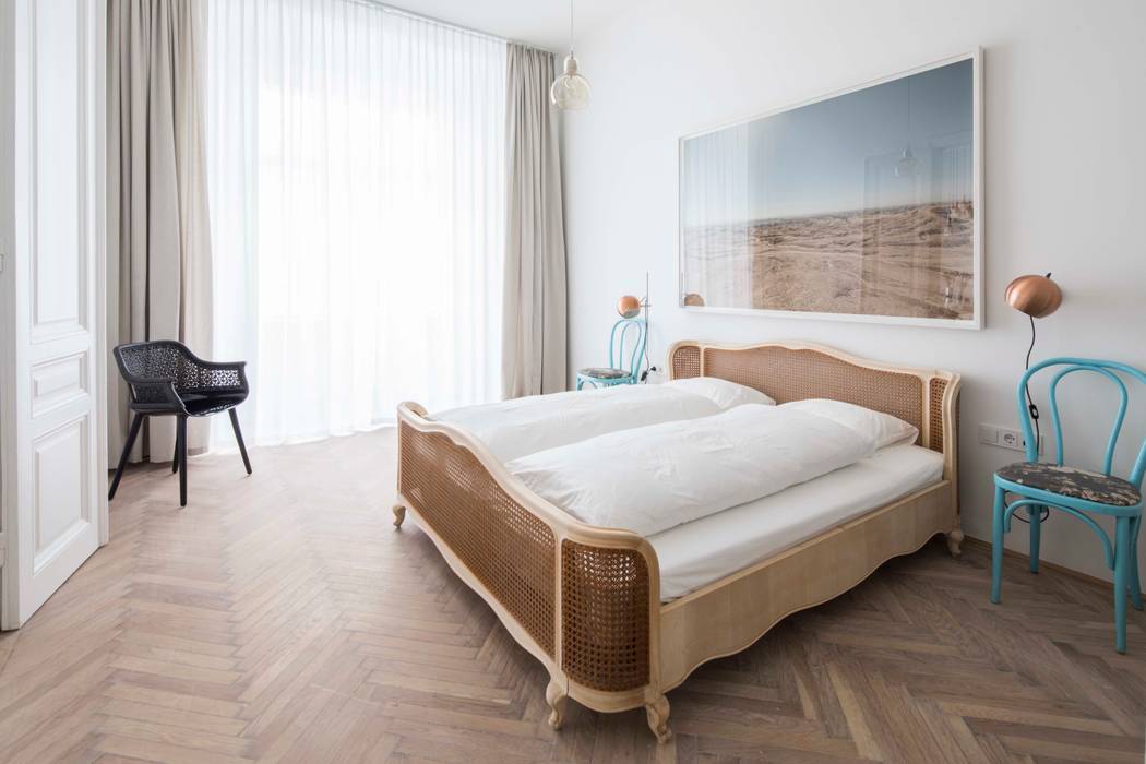 Apartment E&E, destilat Design Studio GmbH destilat Design Studio GmbH Modern style bedroom