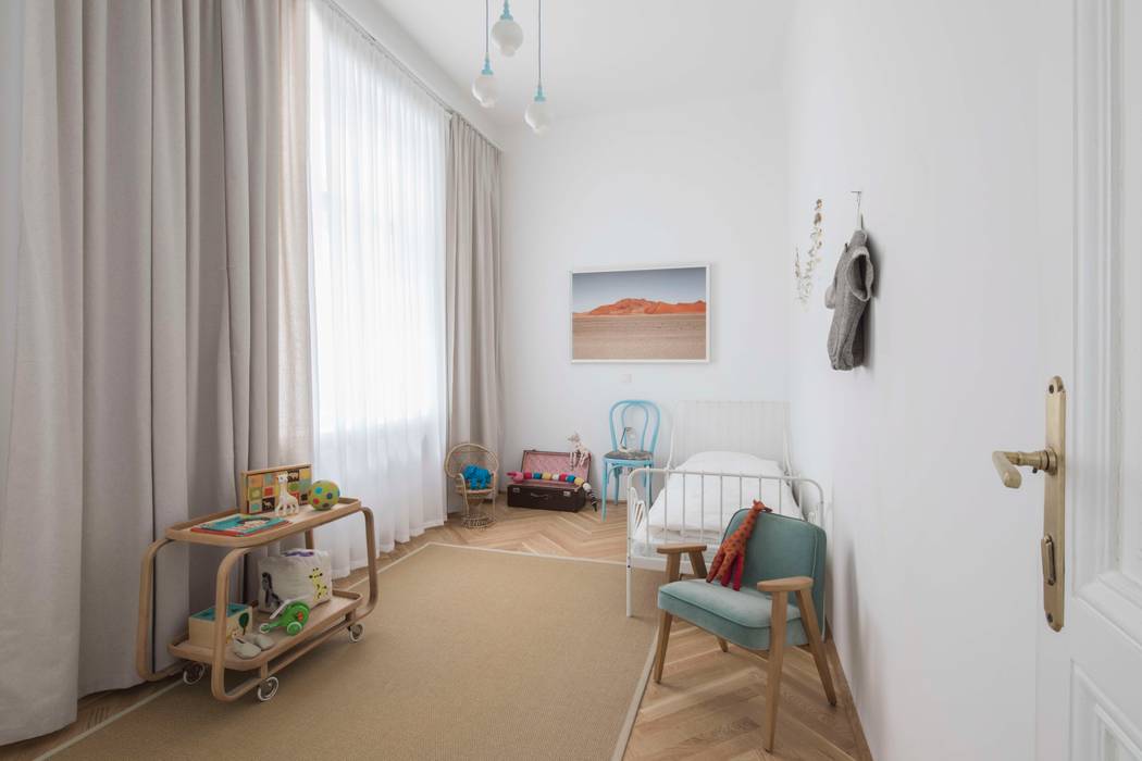 Apartment E&E, destilat Design Studio GmbH destilat Design Studio GmbH Nursery/kid’s room