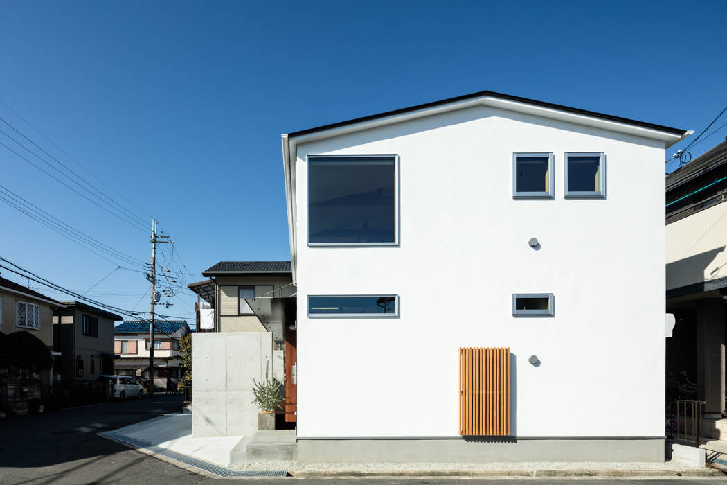 S-house, coil松村一輝建設計事務所 coil松村一輝建設計事務所 Minimalist houses