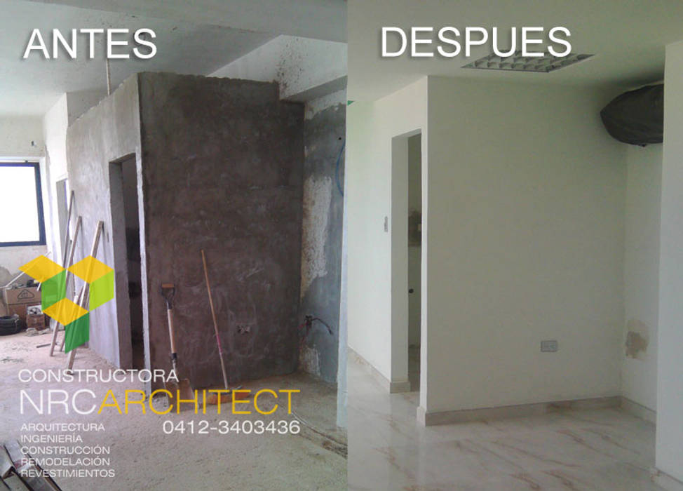 Remodelacion de Espacios, Constructora NRC ARCHITECT C.A. Constructora NRC ARCHITECT C.A.