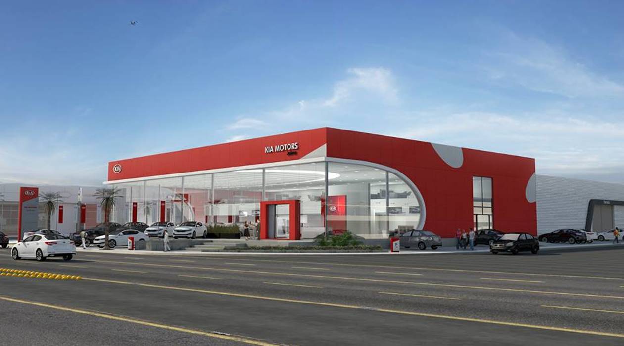 Kia Motors Cd Juarez Mx, Escala 1:1 Architect's Escala 1:1 Architect's Commercial spaces Car Dealerships