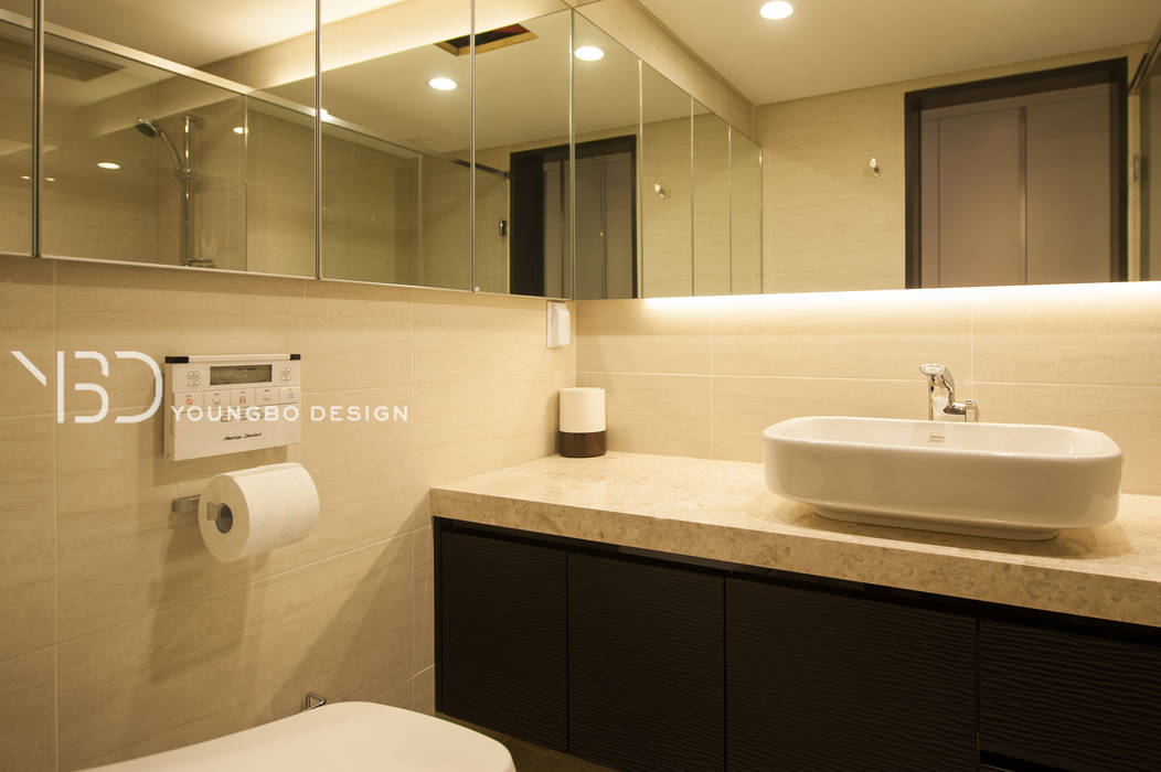 서빙고동 신동아아파트 , 영보디자인 YOUNGBO DESIGN 영보디자인 YOUNGBO DESIGN Modern bathroom