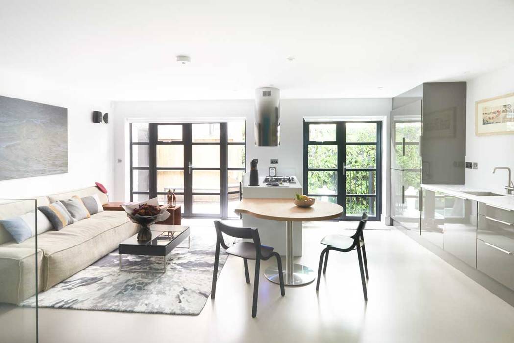 Clerknwell London duplex, ESTHERRICO Design & Businness ESTHERRICO Design & Businness Comedores de estilo moderno