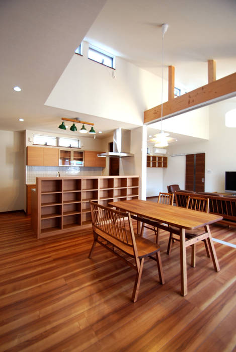 ＷＷ Ju Design 建築設計室 モダンな キッチン 対面キッチン