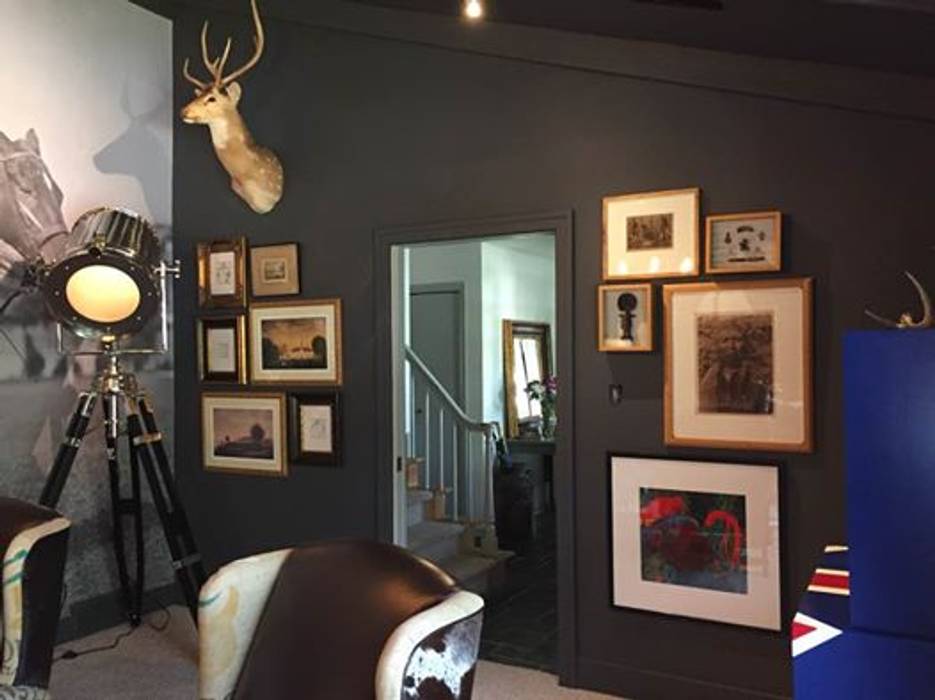 Gallery wall of Collectable art and objects CKW Lifestyle Associates PTY Ltd Study/office