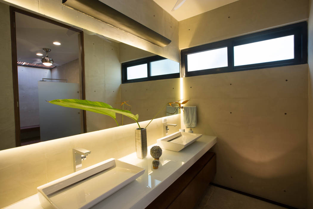 PM, FGO Arquitectura FGO Arquitectura Modern Bathroom Concrete