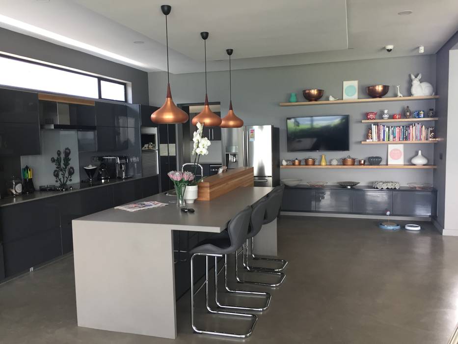 House verster - johannesburg modern kitchen by graftink interior and