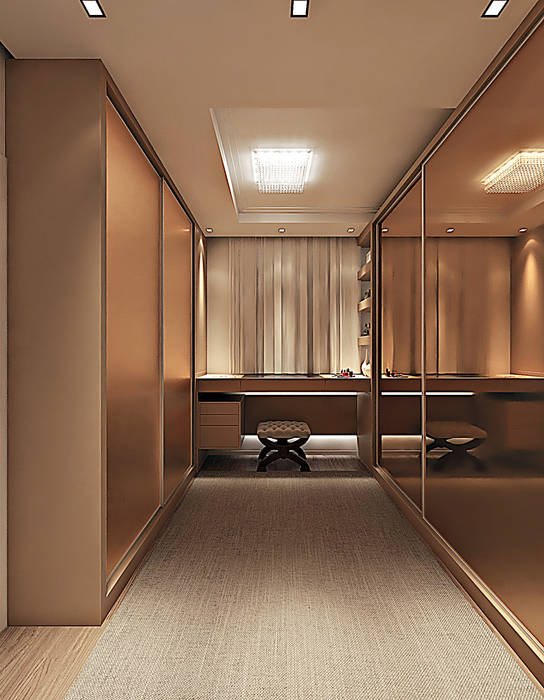 Closet Flávia Kloss Arquitetura de Interiores Closets MDF