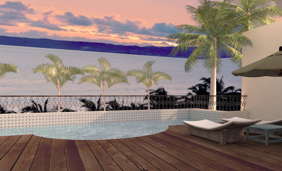 Velas Resort Hotel Master Suite, Interiorista Teresa Avila Interiorista Teresa Avila Moderne Pools Pool