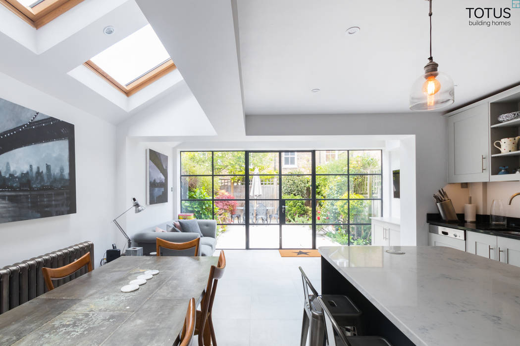 Extension, Clapham SW11, TOTUS TOTUS 모던스타일 주방