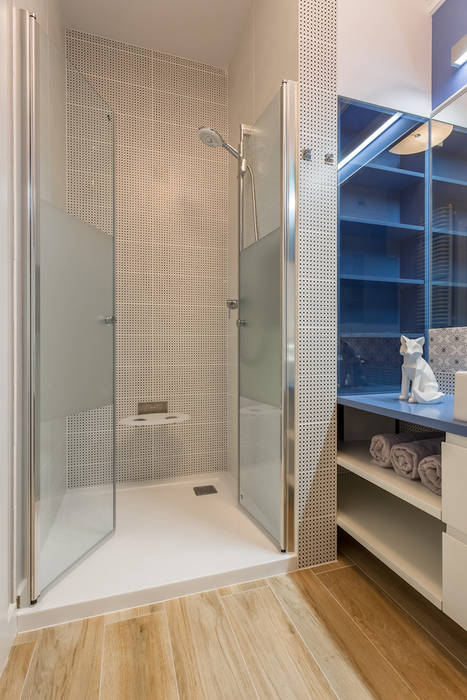 Zielony Żoliborz - 3 pokoje , Gama Design Sp. z o.o. Gama Design Sp. z o.o. Scandinavian style bathroom