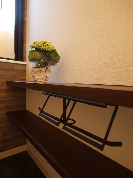 ａｉ建築アトリエ Eclectic Style Bathroom Iron Steel Homify