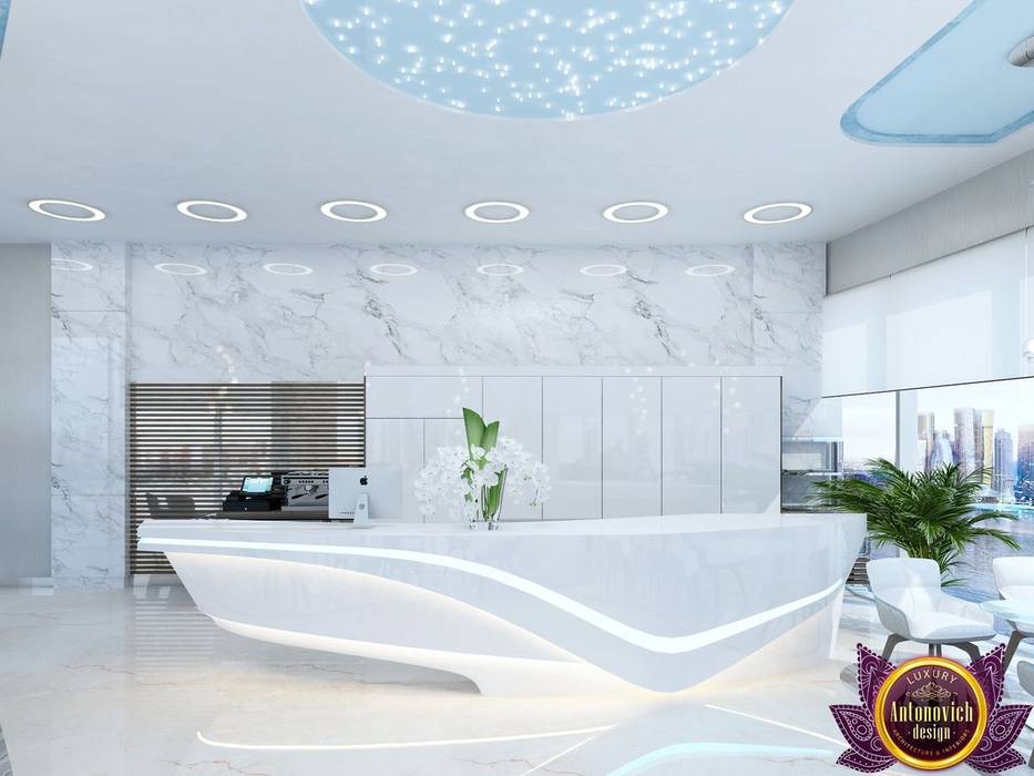 ​Private clinic Interior design from Katrina Antonovich, Luxury Antonovich Design Luxury Antonovich Design Commercial spaces Clinics
