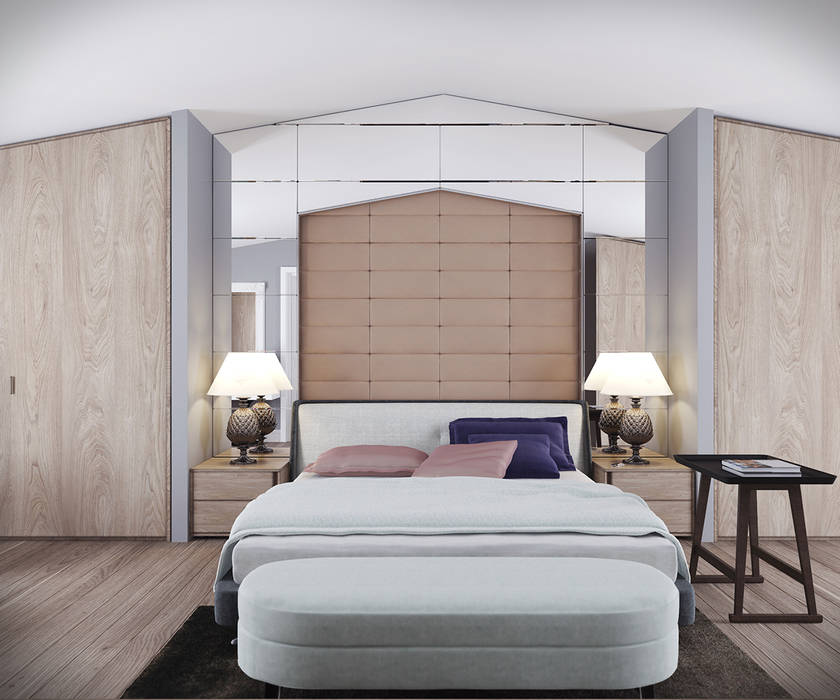 Yatak odası / Bedroom, fatih beserek fatih beserek Modern Yatak Odası