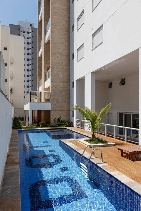 Piscina Do Residencial Ilha Arquitetura Piscinas Modernas Homify