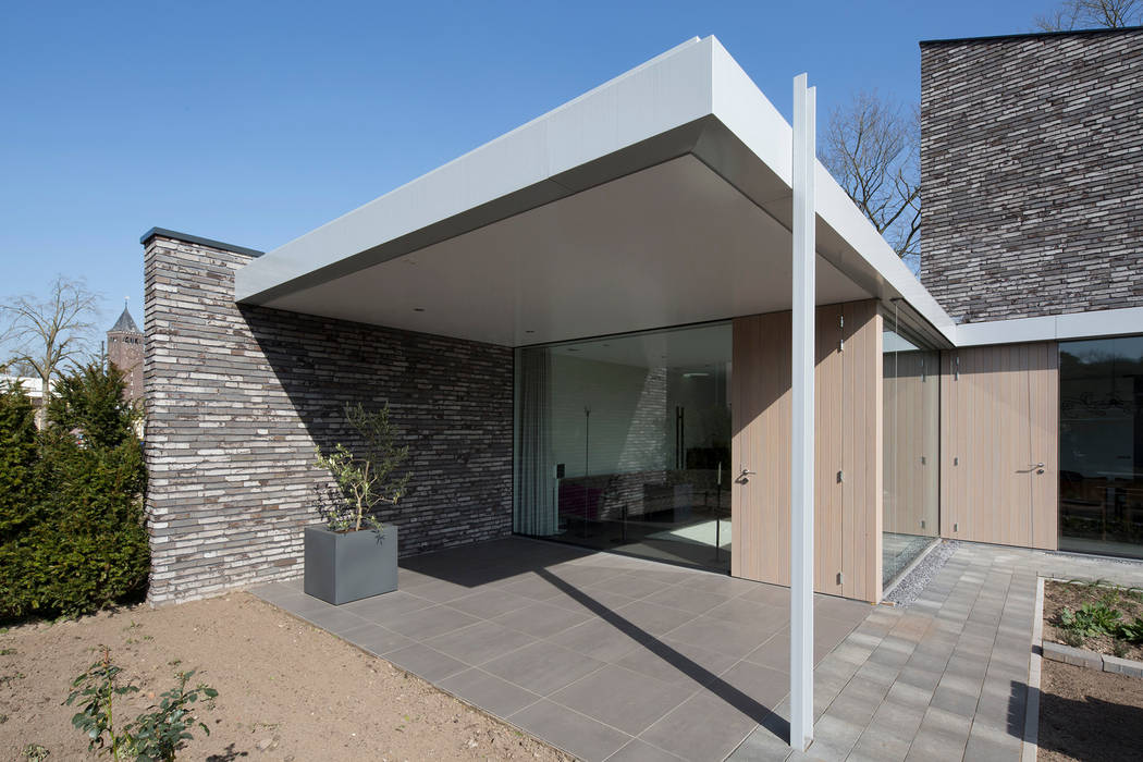 Energiepositieve woning, Joris Verhoeven Architectuur Joris Verhoeven Architectuur Patios & Decks