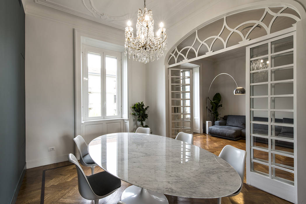 CLASSIC MATTERS, Tommaso Giunchi Architect Tommaso Giunchi Architect Classic style dining room