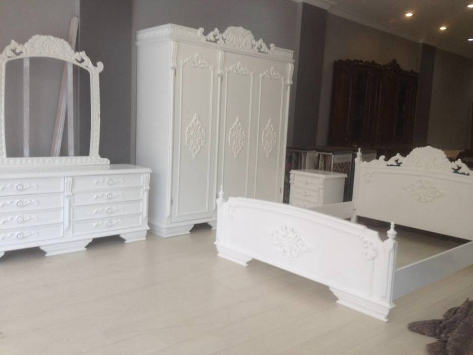 beyaz ahşap yatak odası Mivano Mobilya beyaza boyanmış ahşap,lake,ceviz,cila,boyama,geri dönüştürülmüş mobilya