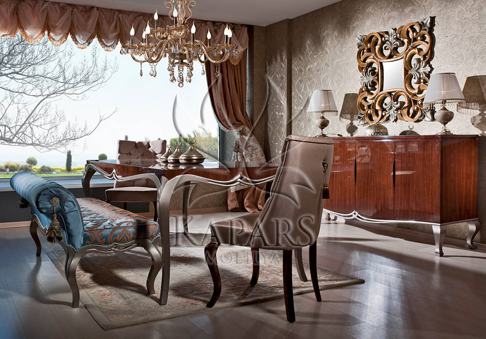 Milano Yemek Takımı , Kapars Mobilya & Dekorasyon Kapars Mobilya & Dekorasyon Classic style dining room