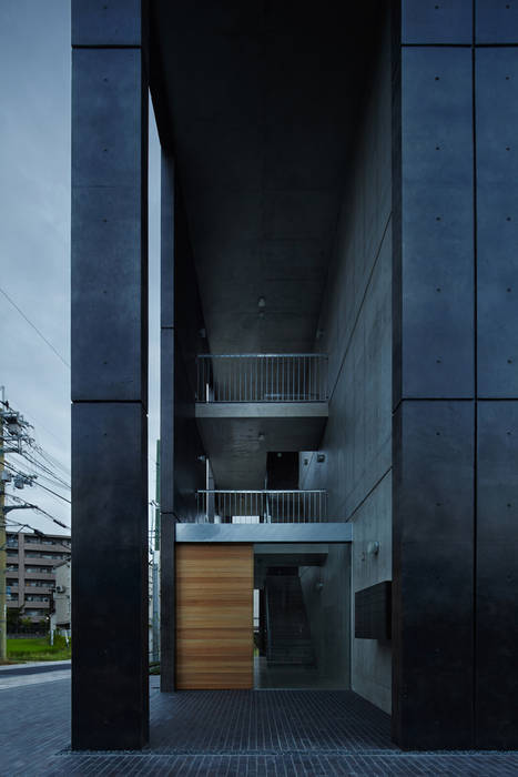 カントK, 一級建築士事務所 こより 一級建築士事務所 こより Modern Houses Black