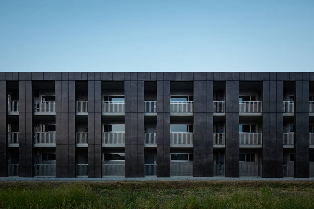 カントK, 一級建築士事務所 こより 一級建築士事務所 こより Moderne Häuser Schwarz