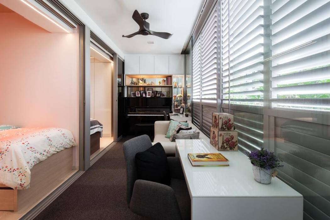 Bartley Residence Interior Design Sinagapore Living Room