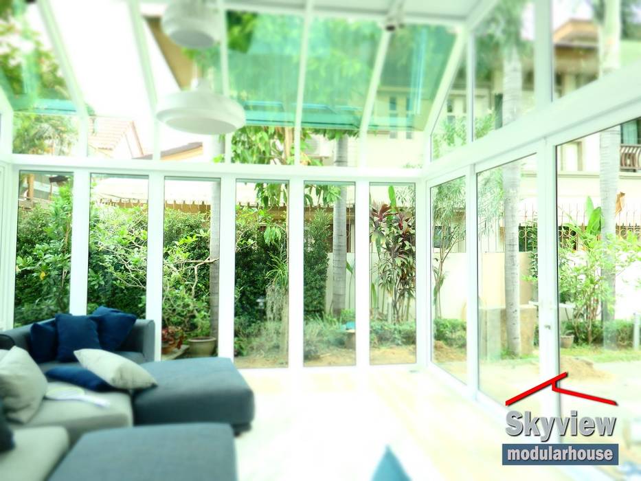 ห้องกระจก UPVC ย่านราชพฤกษ์, สกายวิวโมดูลาห์ สกายวิวโมดูลาห์