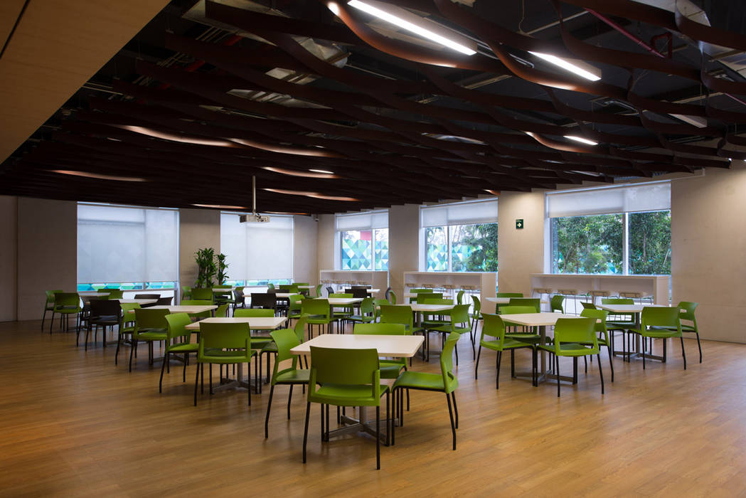 axa querétaro back offices estudios y despachos modernos de work+