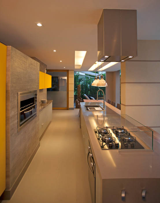 UBHOUSE - Paula Martins, PAULA MARTINS ARQUITETURA, INTERIORES E DETALHAMENTO PAULA MARTINS ARQUITETURA, INTERIORES E DETALHAMENTO Cocinas de estilo moderno