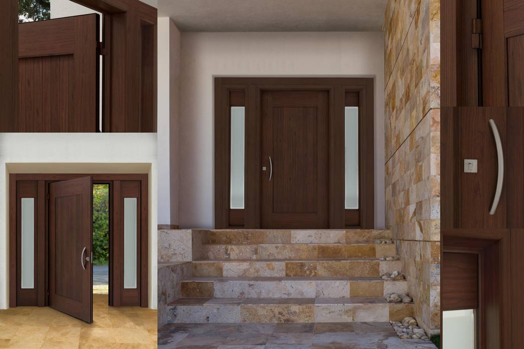 homify Pintu Aluminium/Seng Doors