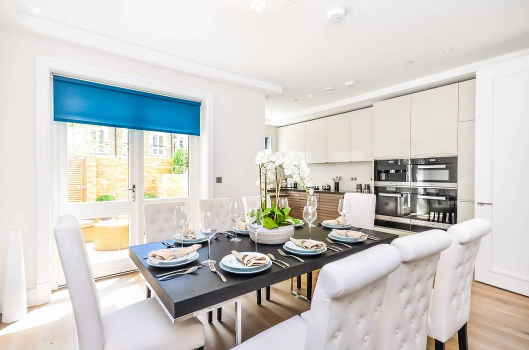 Sulivan Road, Hurlingham, SW6 APT Renovation Ltd Modern Dining Room house extension,house renovation