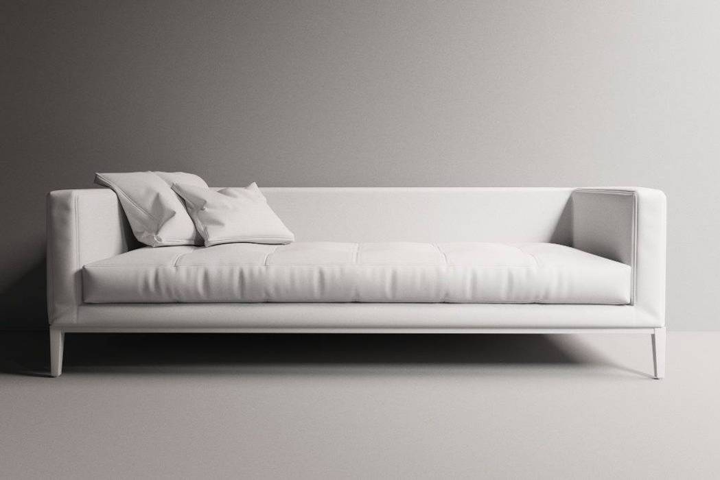 Sofa design, SolidART Digital Architecture SolidART Digital Architecture Livings de estilo moderno Salas y sillones