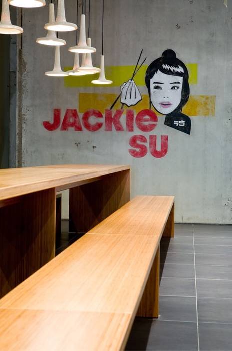 Jackie Su Restaurant by RAUMINRAUM rauminraum Gewerbeflächen Gastronomie