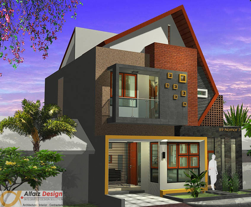 Rumah Jatiwaringin, Alfaiz Design Alfaiz Design منازل