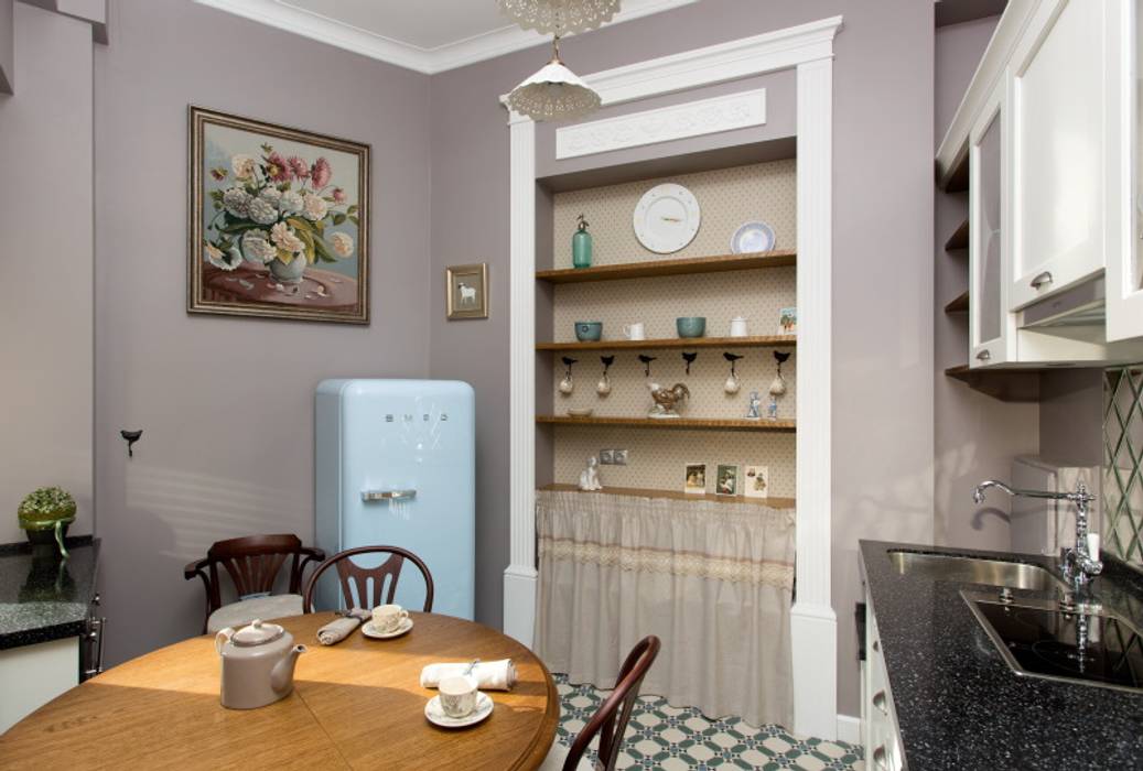 Кухня.декоративный стеллаж-буфет. | homify
