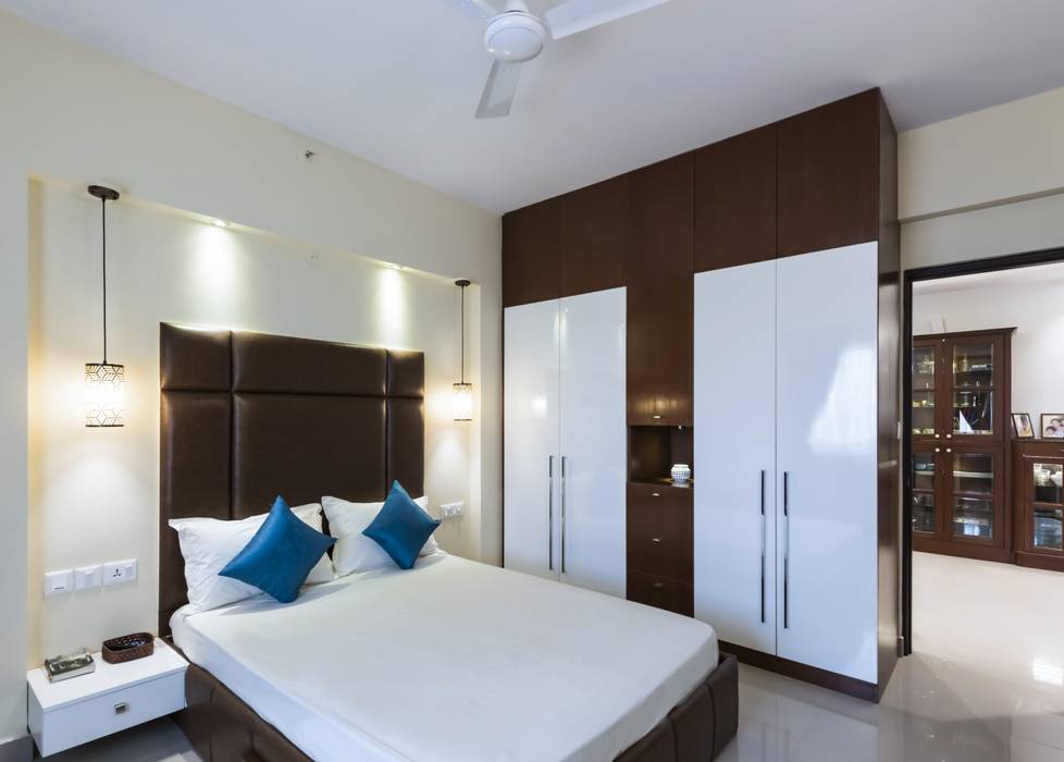 Mantri Serenity Bangalore, Nandita Manwani Nandita Manwani Moderne Schlafzimmer