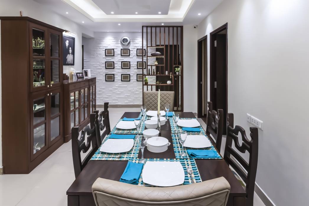 Mantri Serenity Bangalore, Nandita Manwani Nandita Manwani Modern dining room