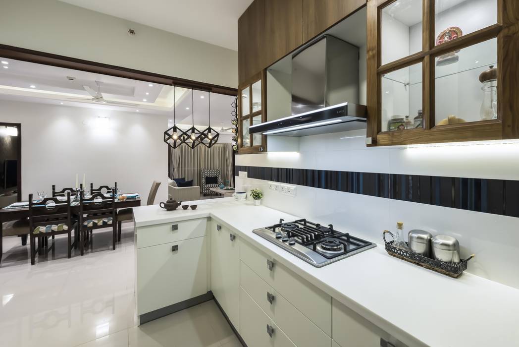 Mantri Serenity Bangalore, Nandita Manwani Nandita Manwani Modern Kitchen