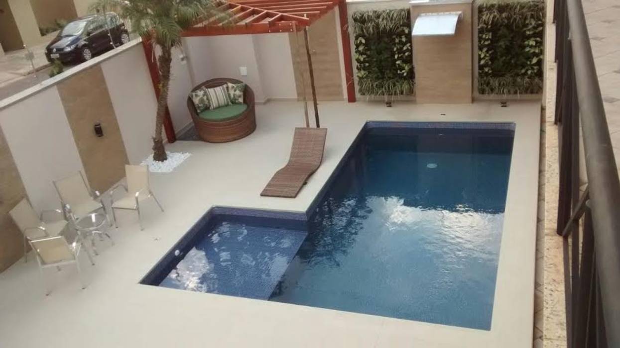 PIscina , Marlon Vilela Marlon Vilela Kolam Renang Modern