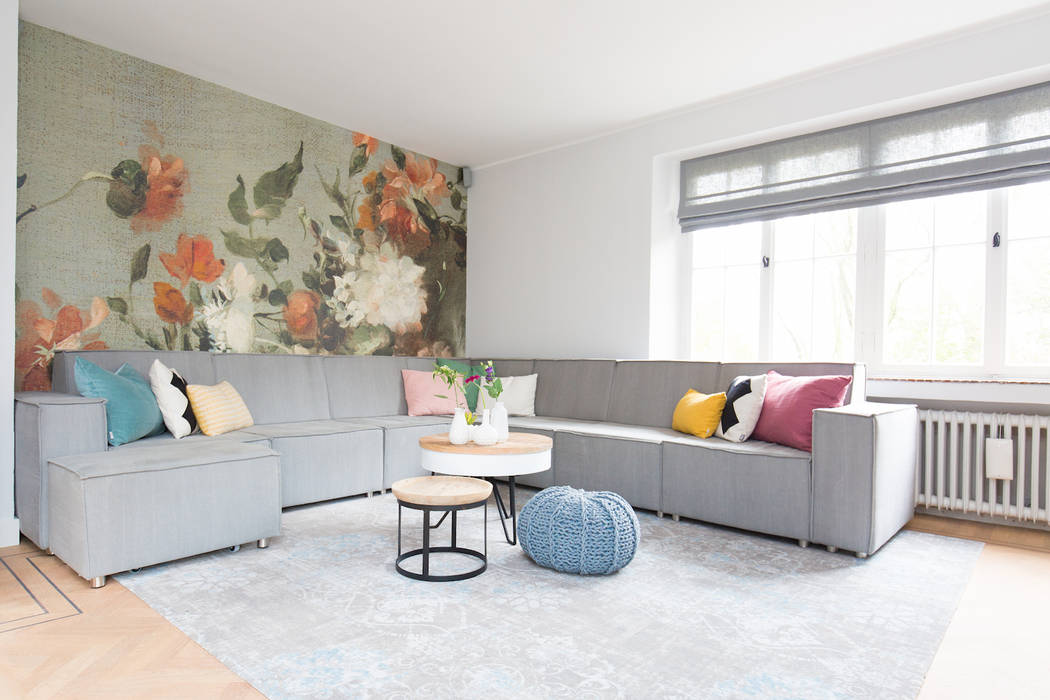 Interieurontwerp woning Duitsland, Mignon van de Bunt Interiordesign Mignon van de Bunt Interiordesign Salones rurales