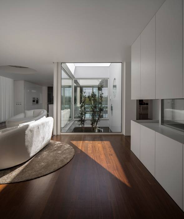 Contaminar Casal Claros Salas de estar modernas por CONTAMINAR Moderno