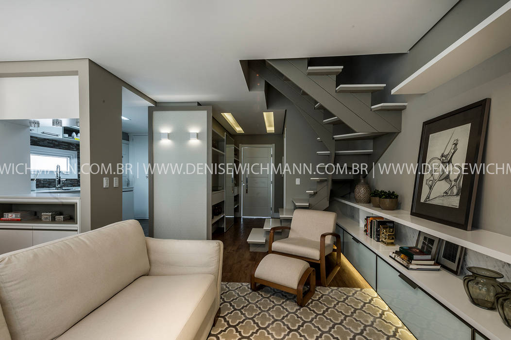 Modern living room by Treez Arquitetura+Engenharia Modern MDF